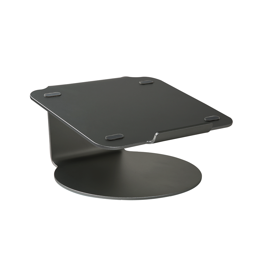 Eyes 4 Metal Laptop Stand with 360 Rotating Base & Built-in Cable Ring